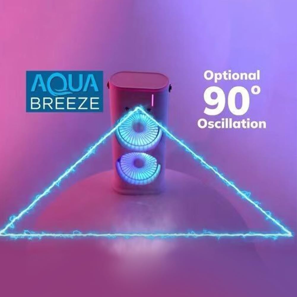 Usb Powered Dual Head Tower Water Spray Fan Usb Powered Dual Head Tower Water Spray Fan